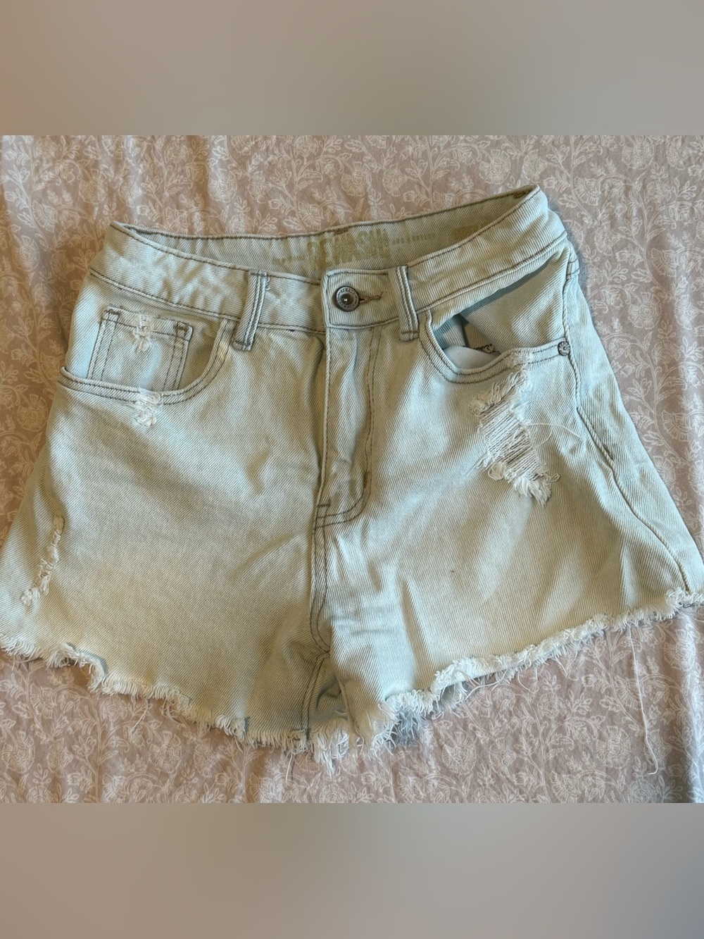 Rewash Light Blue Jean Shorts